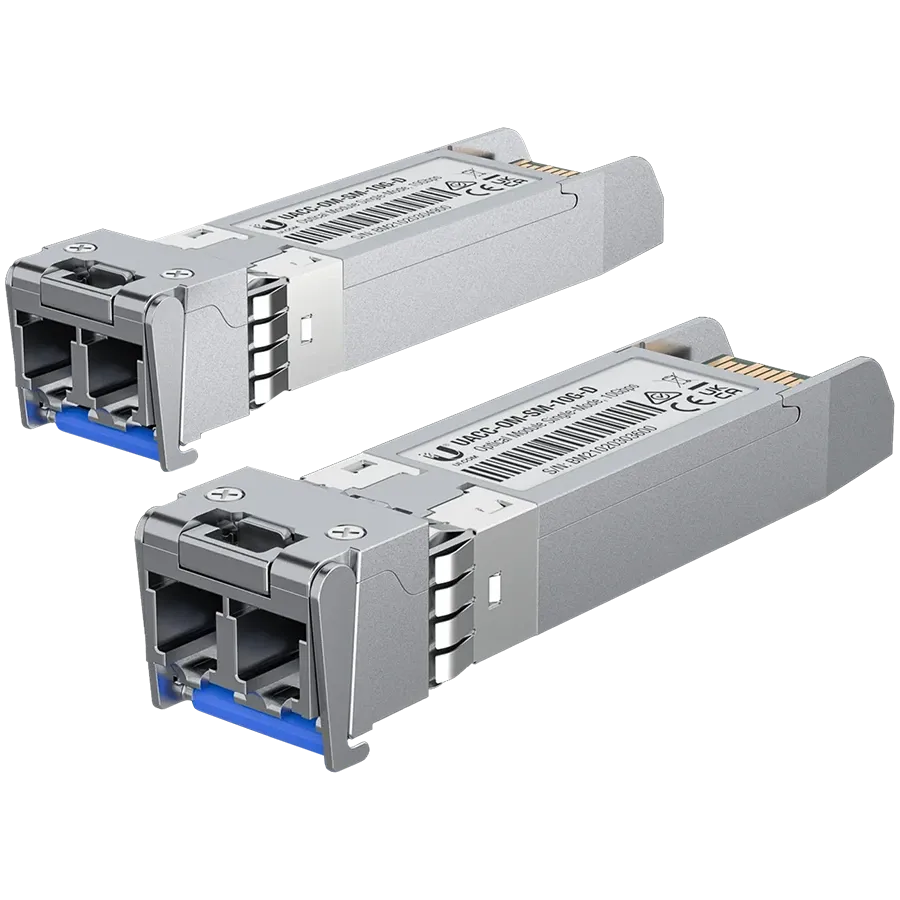 photo - Волоконно-оптический модуль Ubiquiti U, одномодовый, 10G, 2 шт., Серый