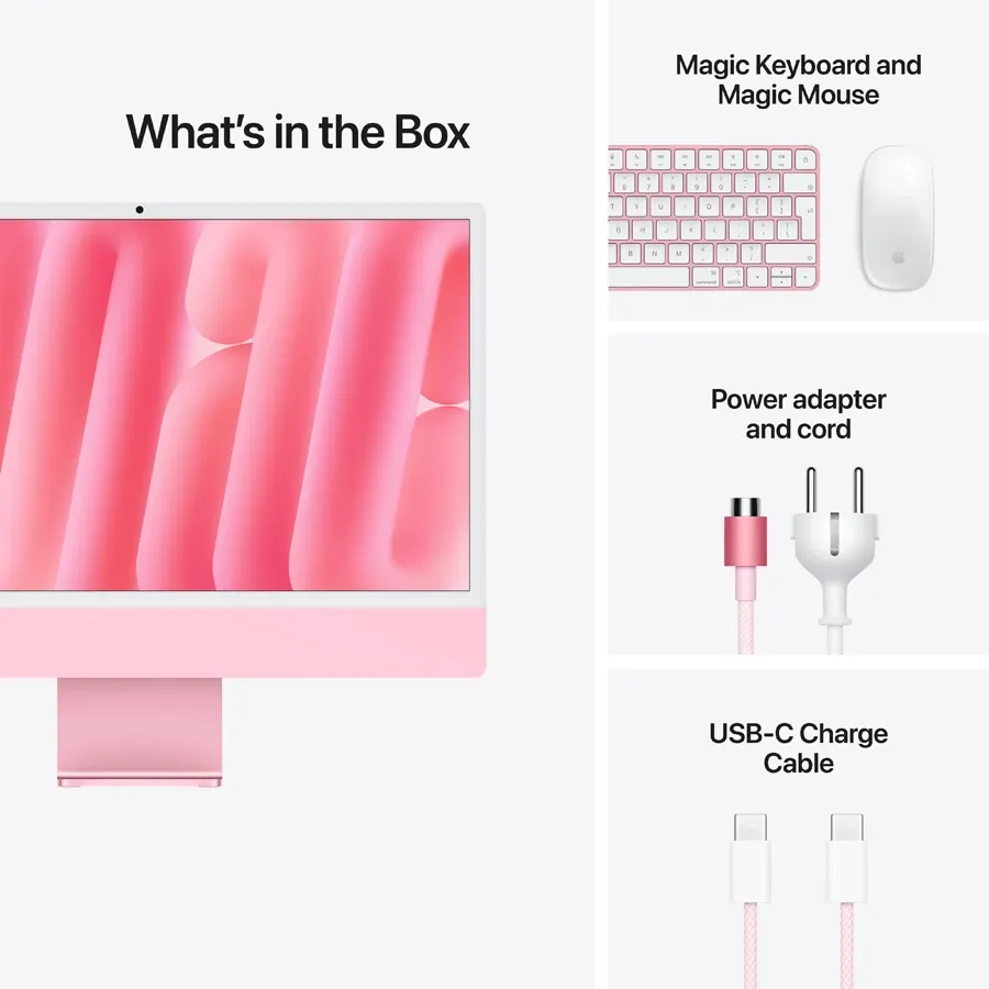 iMac 24" M6, 10C CPU 10C GPU, 16GB 256GB SSD, Pink – photo 8