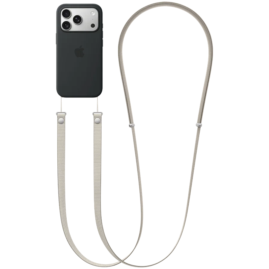 photo 2 - Apple Smartphone Crossbody Strap Tan