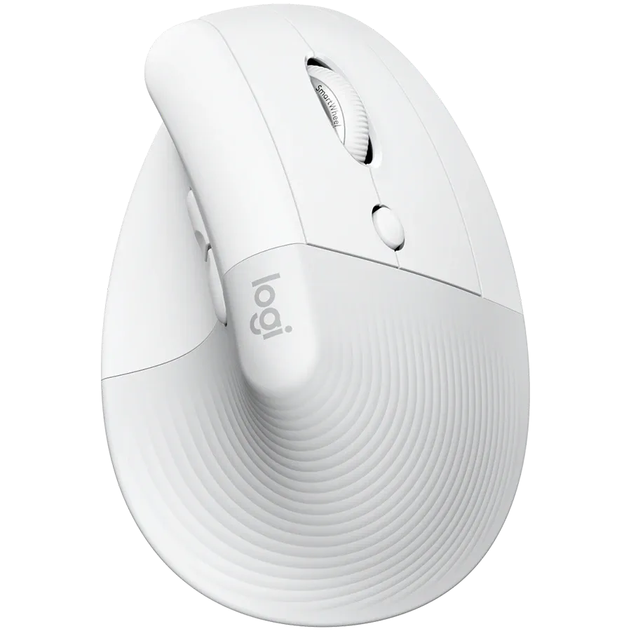 photo - LOGITECH Мышь, White/Pale Gray