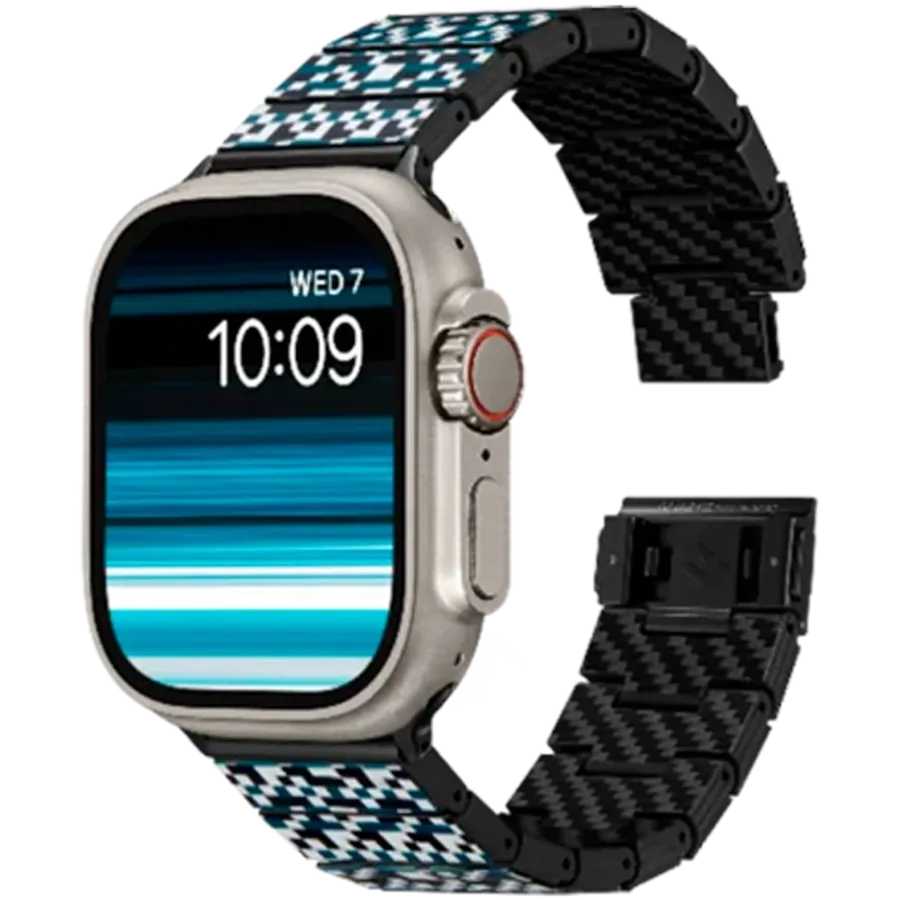 photo 2 - PITAKA Band for Apple Watch , Mosaic