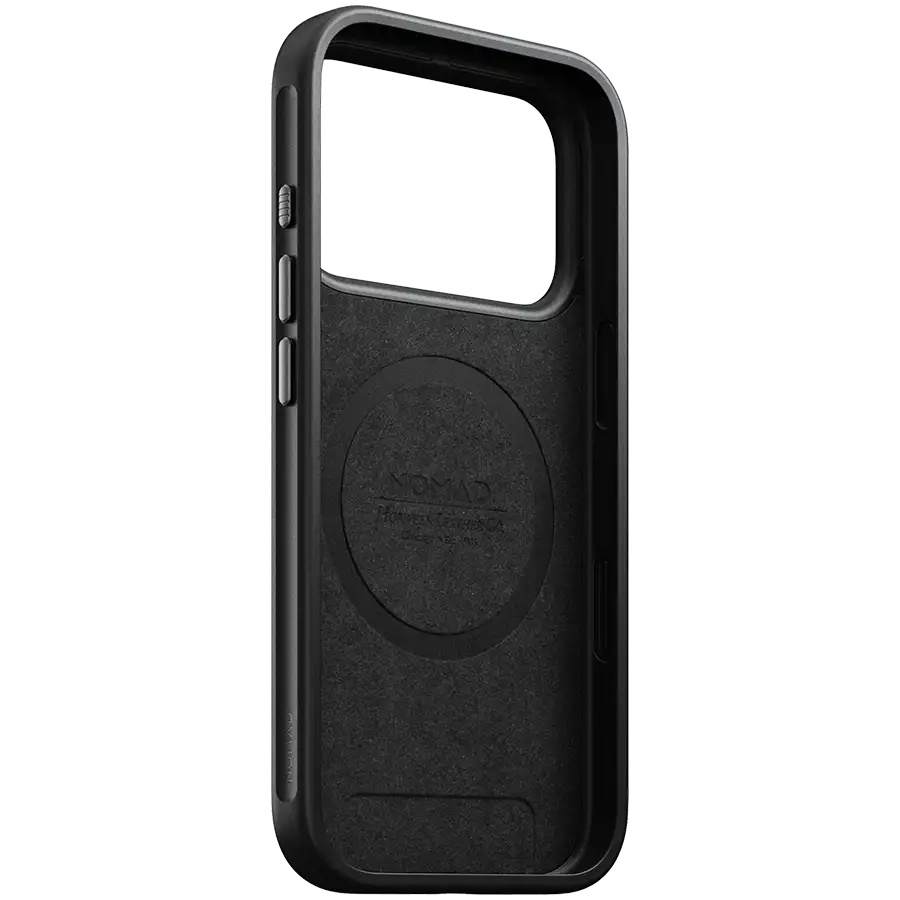Чехол NOMAD Modern Horween с MagSafe для iPhone 17 Pro Max, Темно-красный – photo 3