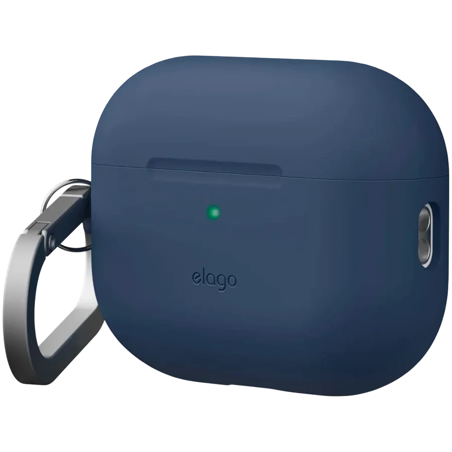 photo - ELAGO Чехол Silicone Hang case  Jin Indigo для AirPods Pro (Gen3)