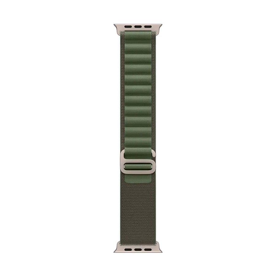 photo 1 - Apple Alpine Loop - Medium Ремешок для Apple Watch 44/45/49 mm, Размер M, Зеленый