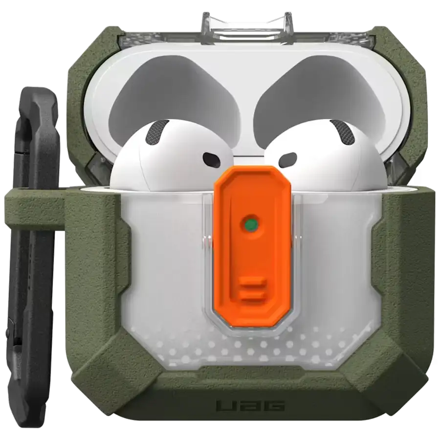 UAG Protective Case Plasma თან MagSafe Olive Drab for AirPods (Gen4) – photo 1