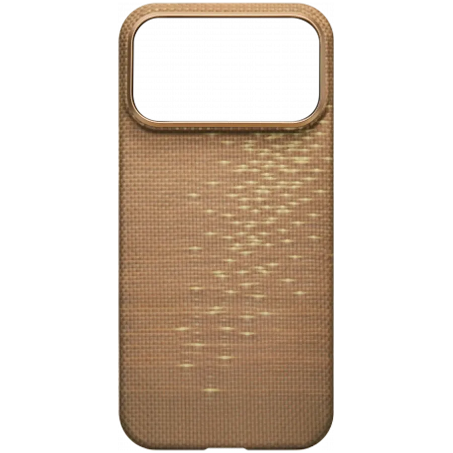 photo 2 - PITAKA Պատյան Ultra Slim հետ MagSafe Golden Glint for iPhone 17 Pro Max