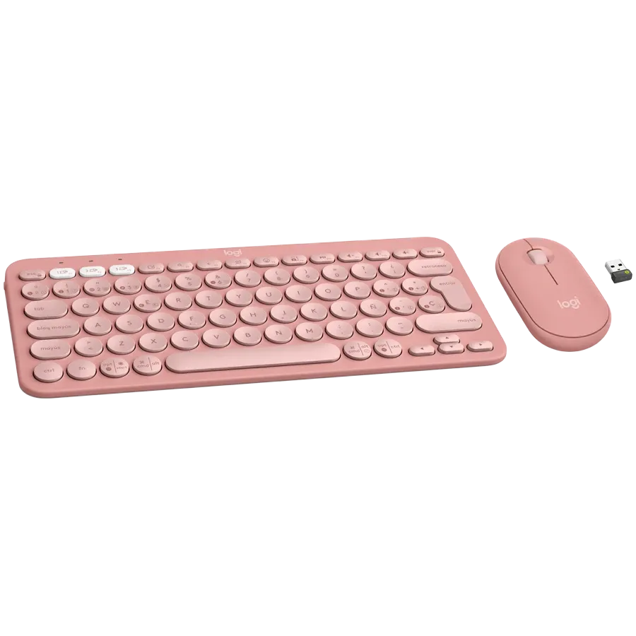 photo - LOGITECH Pebble 2 Клавиатура, Американский английский