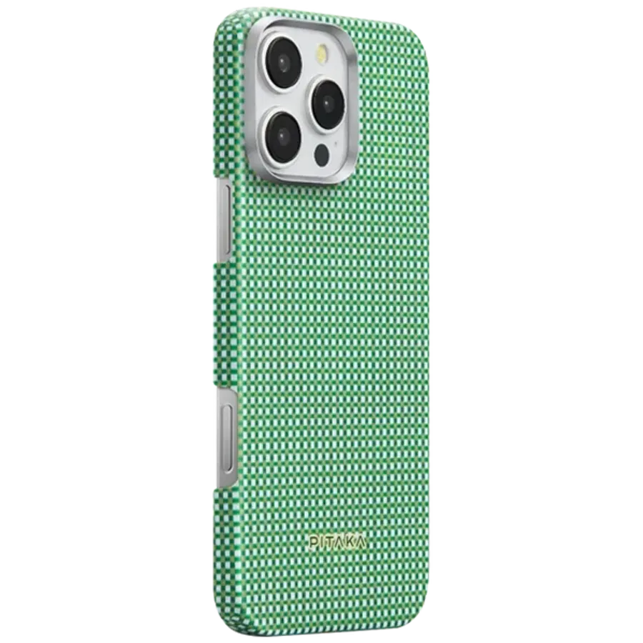 photo - Чохол PITAKA Ultra Slim with MagSafe Зелений ліс для iPhone 16 Pro