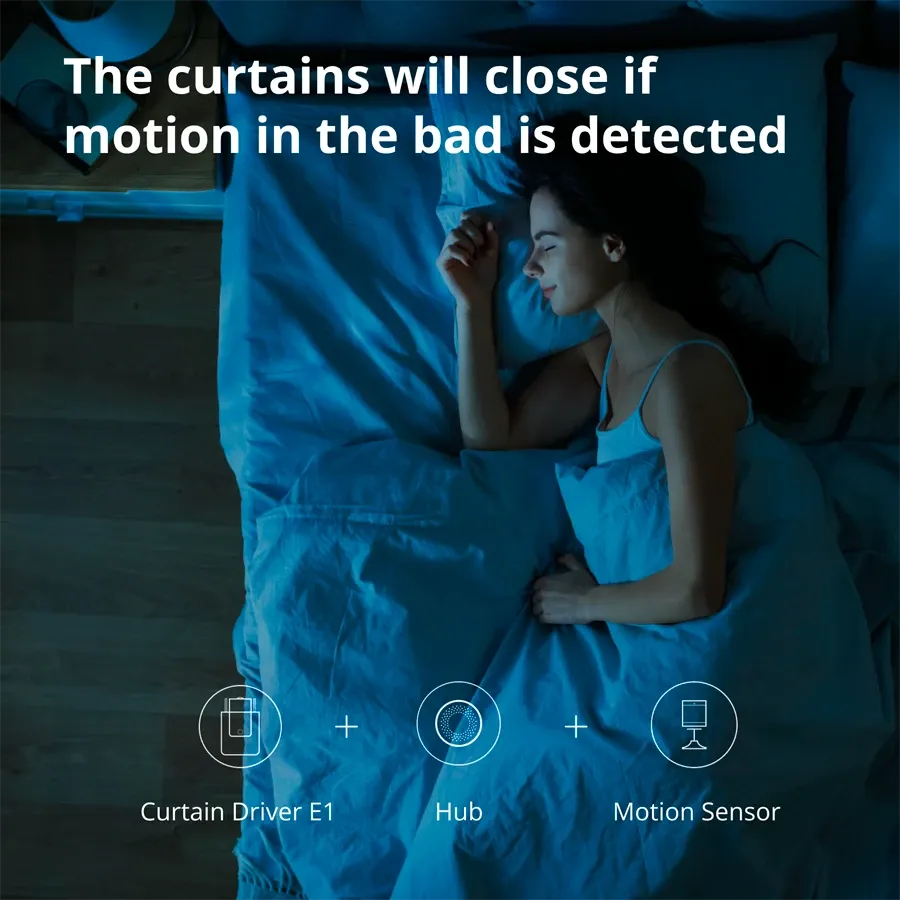 photo 14 - Smart Remote Control AQARA CM-MO1 Curtain Driver E1 ()