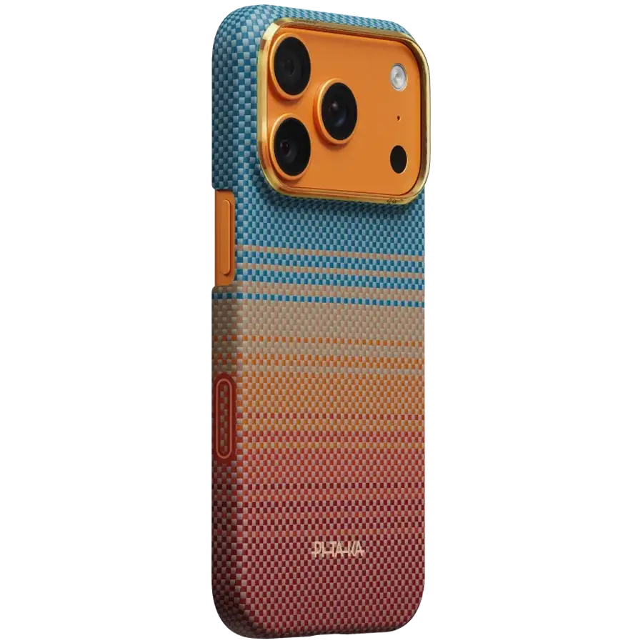 Husă PITAKA California Dream-01 cu MagSafe pentru iPhone 17 Pro, Sunset – photo 2