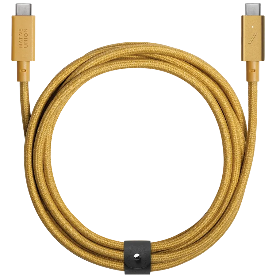 photo - NATIVE UNION Кабель USB-C , Kraft, 2.4м