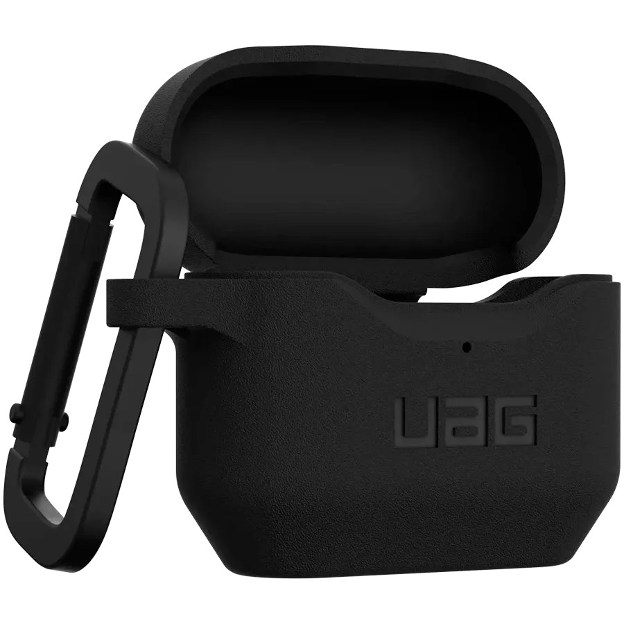 photo 4 - Чехол UAG из силикона для AirPods (Gen.3), Чёрный