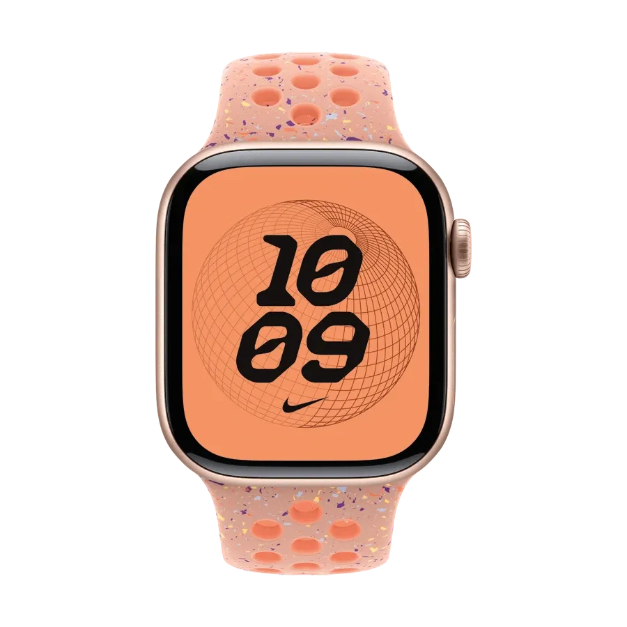 Apple 40mm Nike Sport Band - S/M & M/L Ремінець for Apple Watch 38/40/41 mm, Size S/M, Alpenglow Pink – photo 2