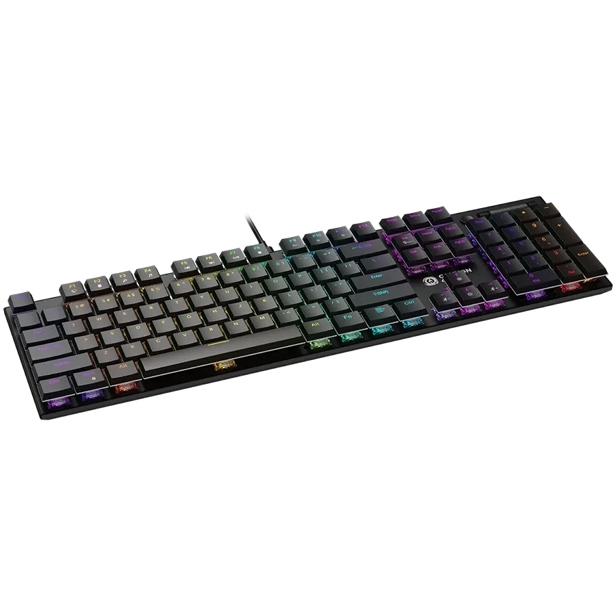 photo 4 - Игровая клавиатура CANYON Cometstrike GK-55 RGB Black (CND-SKB55-US)