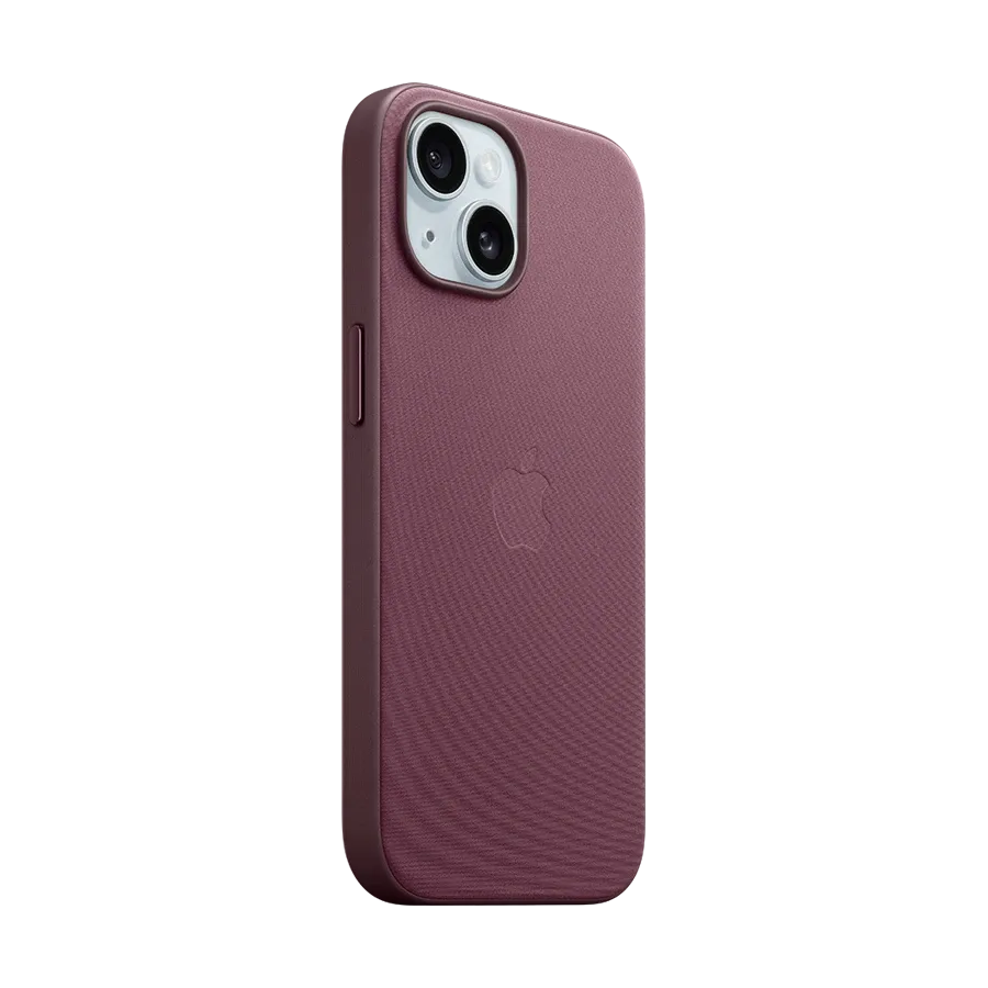 photo 2 - Apple Case FineWoven Case with MagSafe თან MagSafe Mulberry for iPhone 15