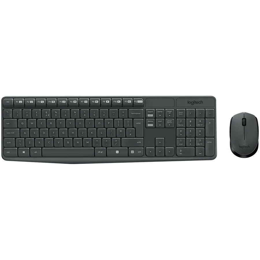 LOGITECH (CIS) MK235 Ստեղնաշար, Ռուսերեն/International English – photo 1