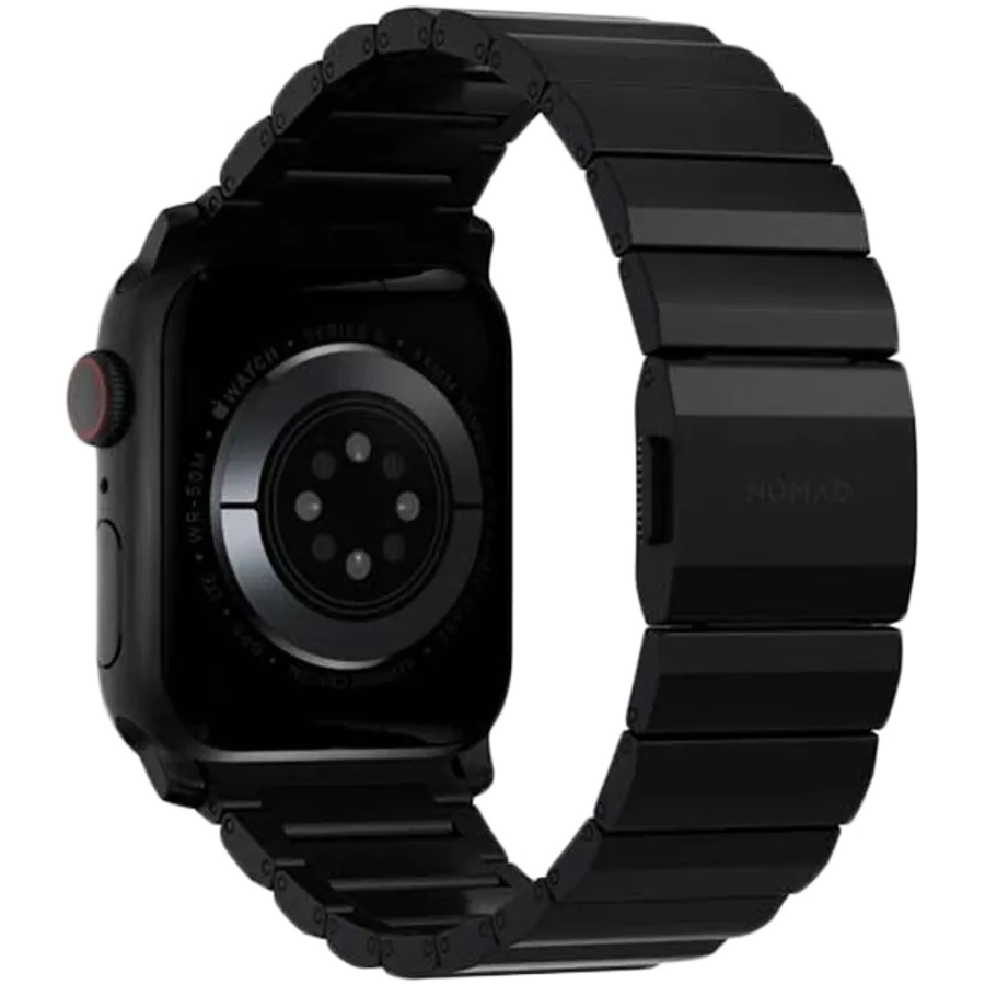 photo 1 - Ремешок NOMAD Titanium Band для Apple Watch 42/44/45 mm, Чёрный