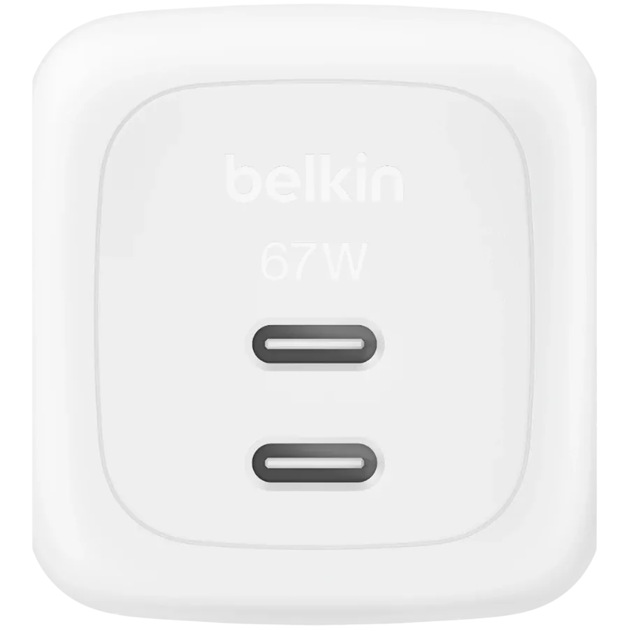 photo 2 - Адаптер питания BELKIN USB-C, 67 Вт, Белый