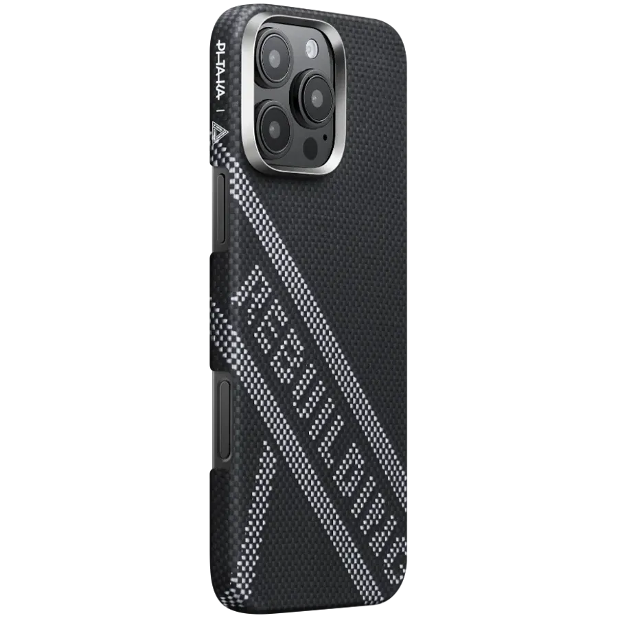photo - PITAKA Захисний чохол Re-TROS Tactile Woven Case with MagSafe Rebuilding для iPhone 16 Pro Max