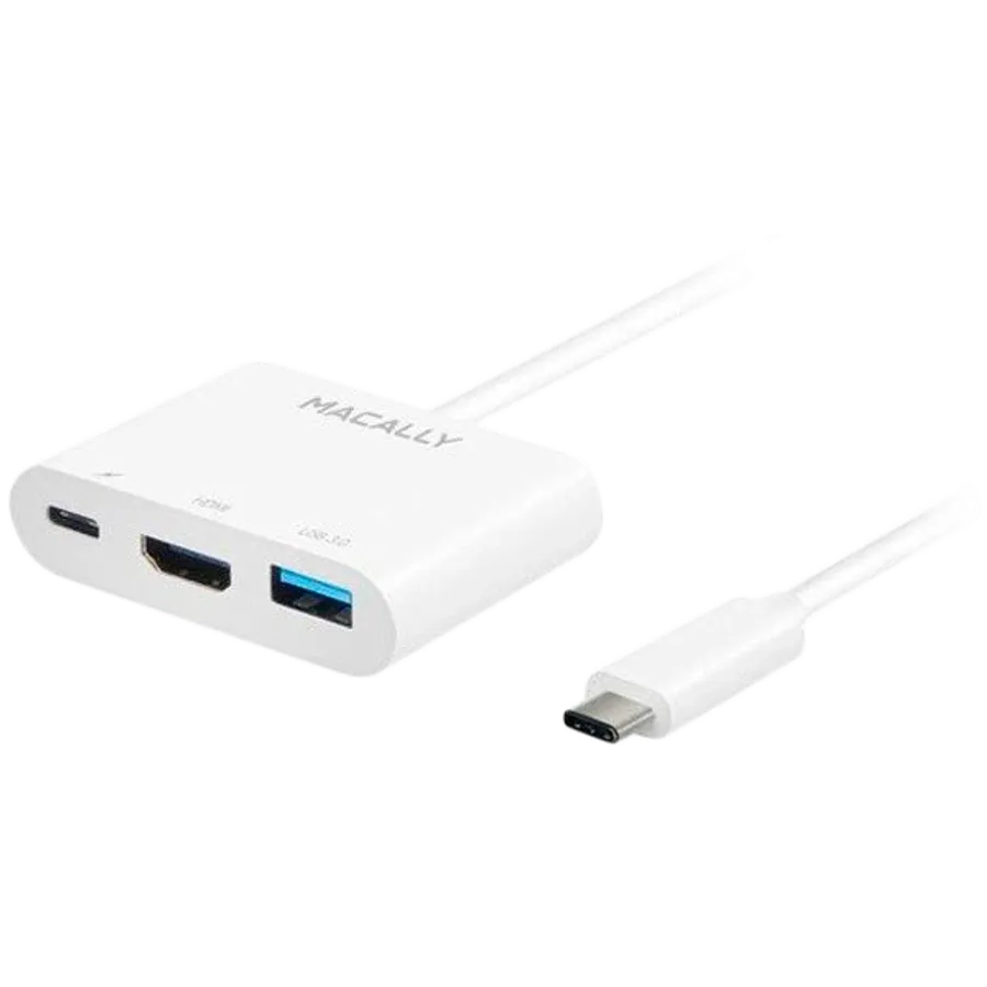photo 1 - Адаптер Macally USB-C to HDMI/USB/USB-C 4K (UCHDMI4K)