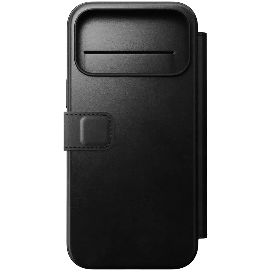 Husă NOMAD Folio Modern Horween cu MagSafe pentru iPhone 17 Pro Max, Black – photo 1