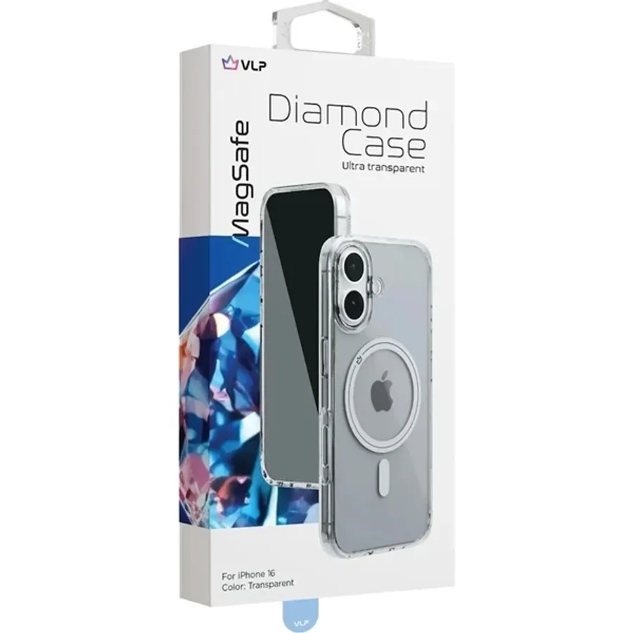 photo 4 - VLP Պատյան Diamond հետ MagSafe Թափանցիկ for iPhone 16
