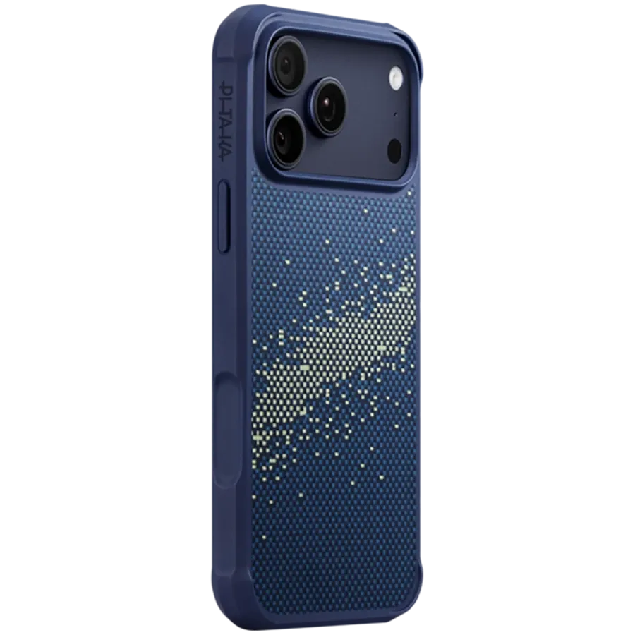PITAKA Захисний чохол Aramid ProGuard with MagSafe Milky Way Galaxy для iPhone 17 Pro Max – photo