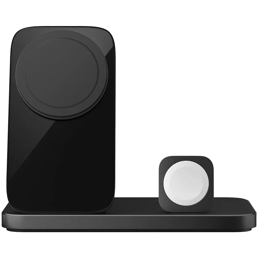 photo 1 - Индукционное зарядное устройство NOMAD Stand One Max Qi2 3-in-1, 15 Вт