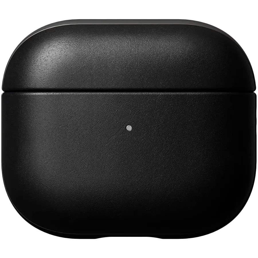 photo 2 - Husă NOMAD Modern din piele pentru AirPods (Gen.3), Black