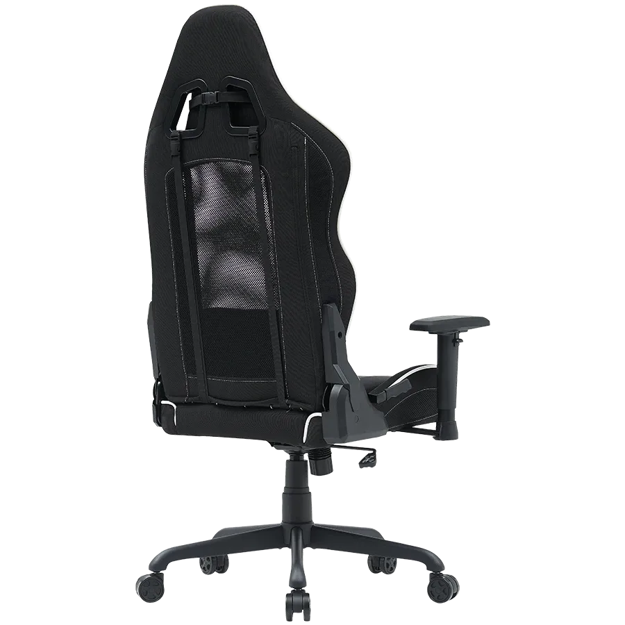 photo 3 - CANYON Mesh/Fabric Transformer Chair Shift MCCH01 Gaming Chair Black