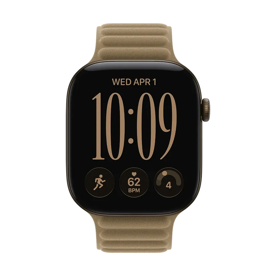 Apple 46mm Magnetic Link Ремінець  for Apple Watch 44/45/46/49 mm, Size M/L, Camel – photo 1