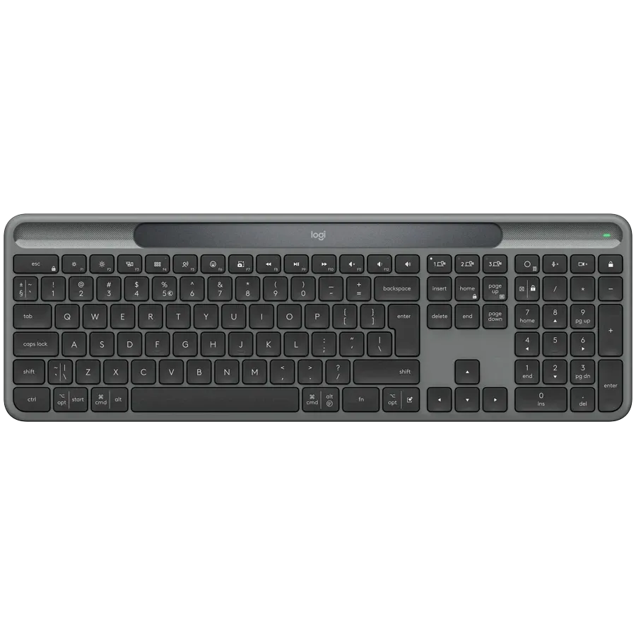 photo 1 - LOGITECH (CIS) Slim Solar+ Клавіатура, US English