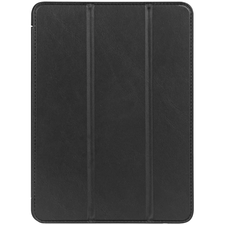 photo 1 - Чехол DECODED Smart Folio Slim из текстурированного силикона для iPad Air 11 (M2/M3), Charcoal Black