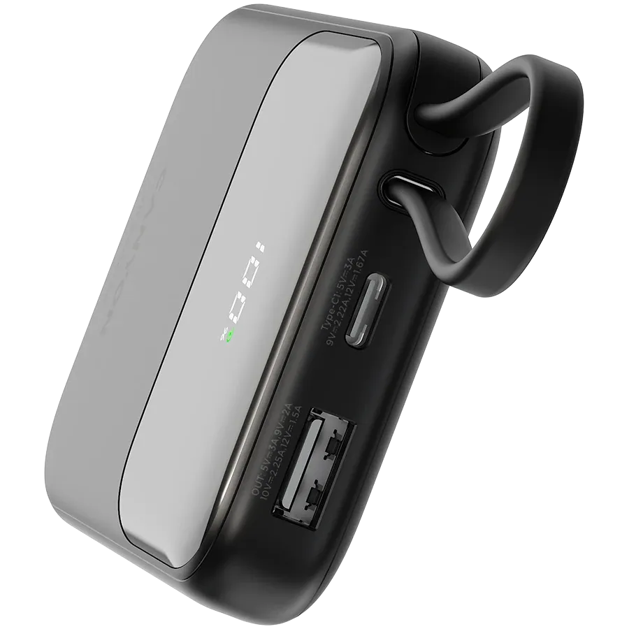 photo 6 - Портативное зарядное устройство CANYON OnPower 101, 10000 мА·ч, Чёрный