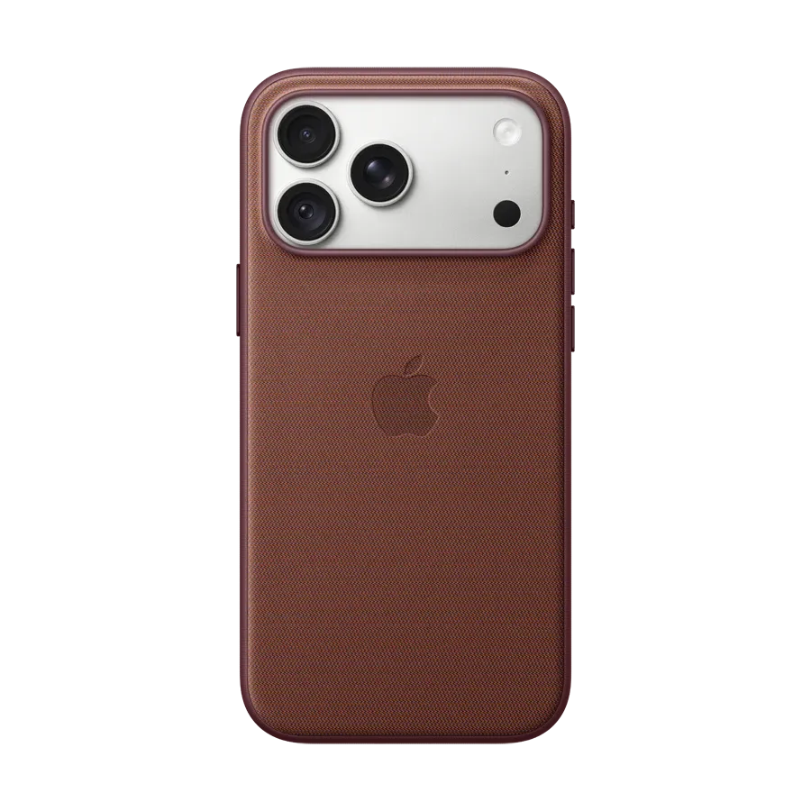 Apple Պատյան TechWoven Case with MagSafe հետ MagSafe Մուգ կարմիր for iPhone 18 Pro Max – photo