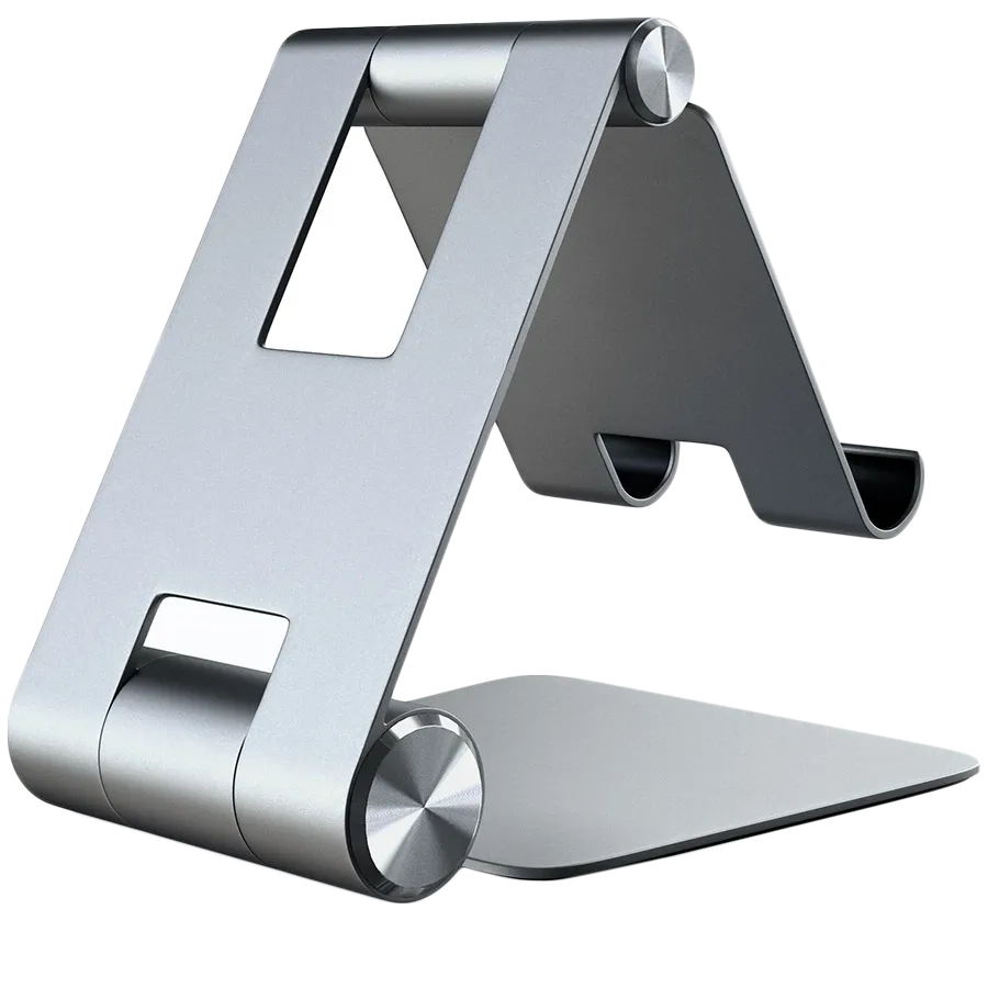 photo 2 - Настольная подставка SATECHI R1 с регулируемым углом наклона для iPad/iPhone/ MacBook, Серый космос