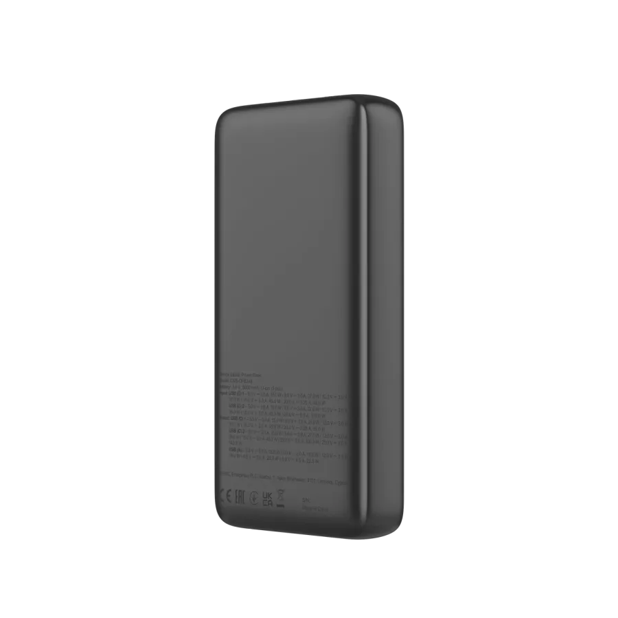 photo 5 - Портативное зарядное устройство CANYON, 25000 мА·ч, Dark Gray