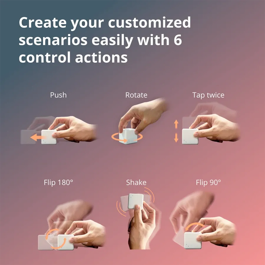 photo 6 - Smart remote control AQARA Cube Controller, White