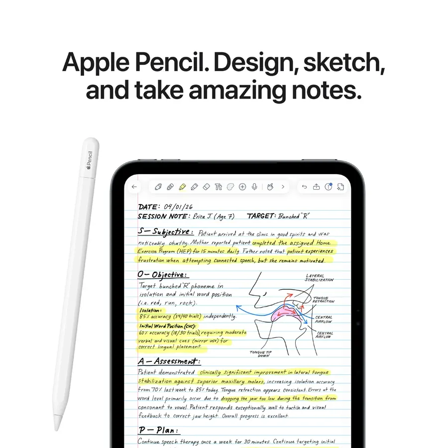 iPad mini A20 Pro, 256 GB Wi-Fi Nano-texture glass 2026, Starlight – photo 7