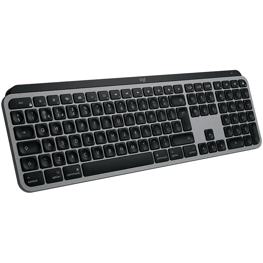 photo 1 - Клавиатура беспроводная LOGITECH MX Keys for Mac Space Gray (L920-009558)
