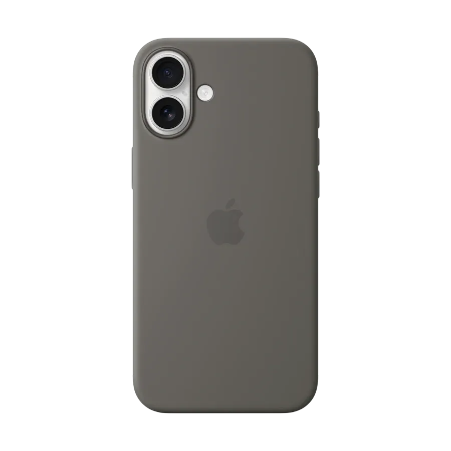 photo - Husă APPLE din silicon cu MagSafe pentru iPhone 16 Plus, Stone Gray