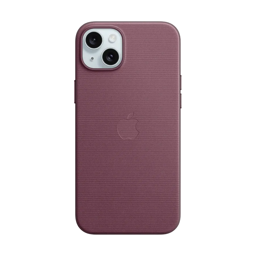 photo - Apple Case FineWoven Case with MagSafe Mulberry for iPhone 15 Plus