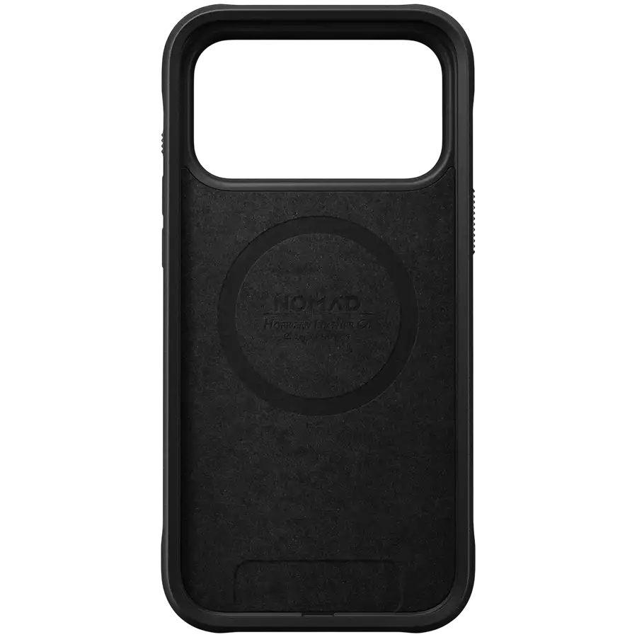 NOMAD Чохол Rugged Leather Horween with MagSafe Rustic Brown для iPhone 17 Pro Max – photo 3