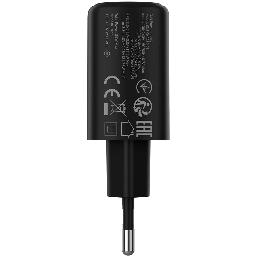 photo 3 - CANYON Адаптер живлення OnCharge 250 USB-C USB Тип C, 25 Ват