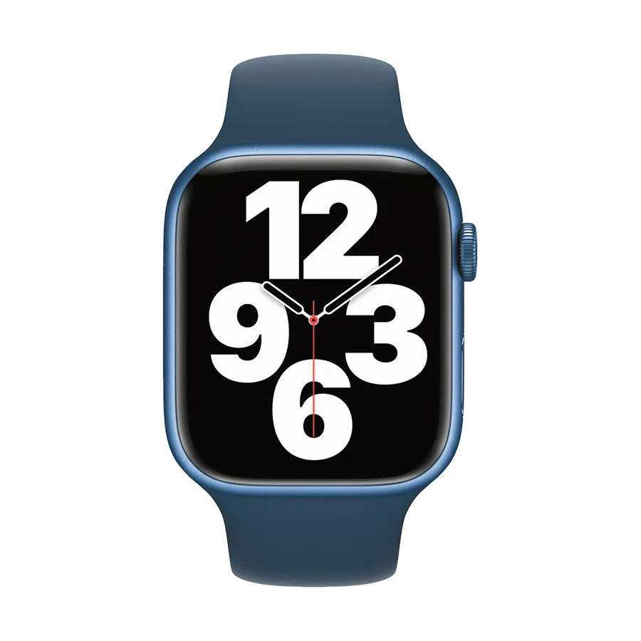 photo 3 - Apple Sport Band - Regular Band for Apple Watch 42/44/45 mm, Abyss Blue