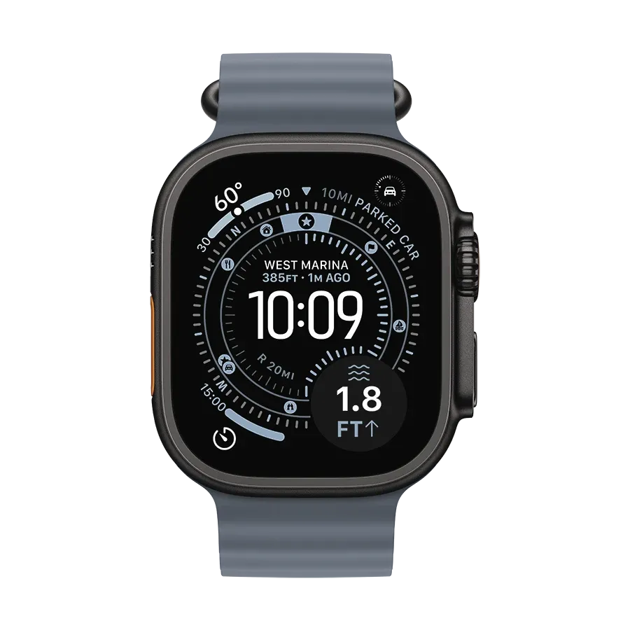 photo 2 - Apple 49mm Ocean Band Ремешок  for Apple Watch 44/45/46/49 mm, Anchor Blue