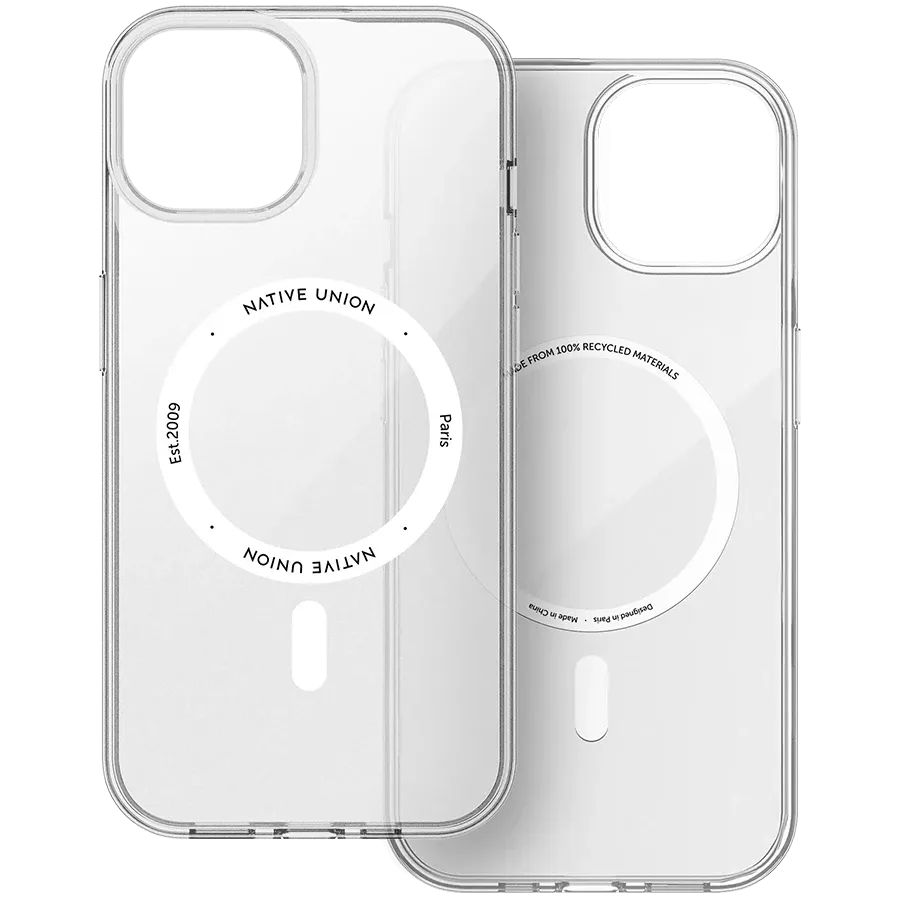 photo - Husă NATIVE UNION transparentă cu MagSafe pentru iPhone 15 Pro Max
