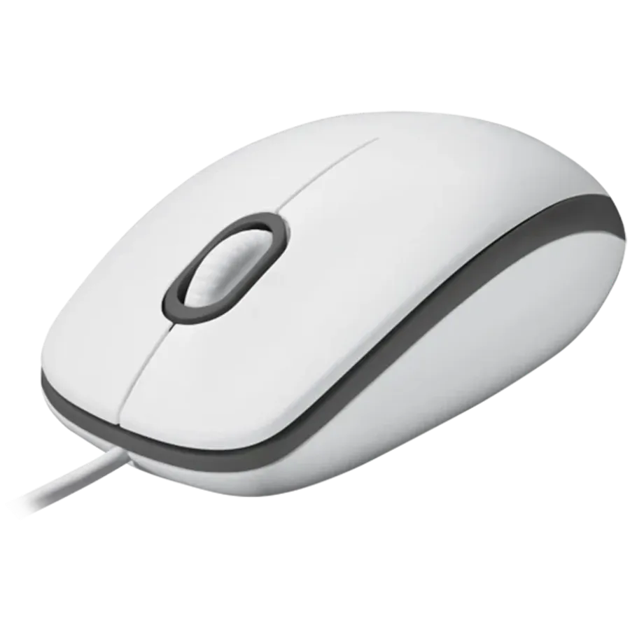 photo 3 - Мышь LOGITECH M100 USB White (L910-006764)