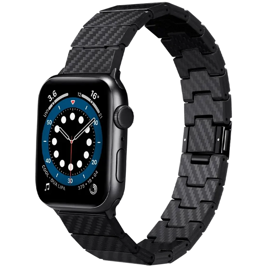 photo 1 - PITAKA Ремінець Modern Чорний за Apple Watch 42 mmApple Watch 44 mmApple Watch 45 mm 42/44 mm