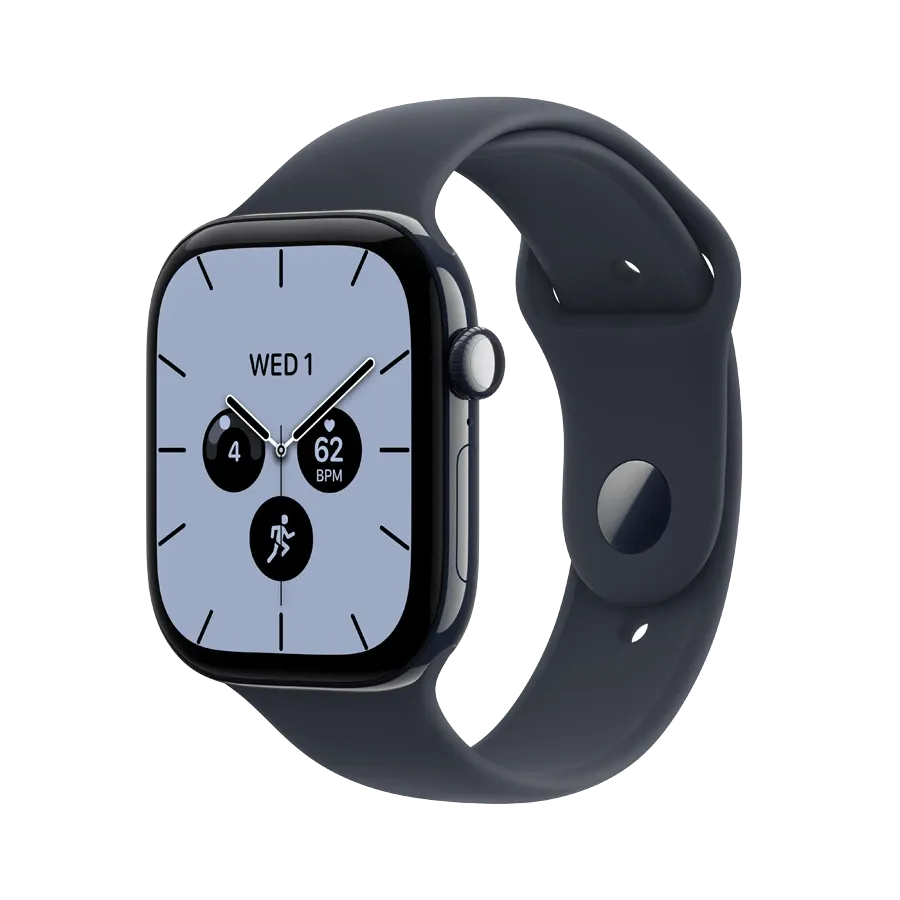 Apple Watch Series 12 GPS + Cellular,  Navy Blue Sport Band, M/L, 42mm, Night Blue – photo 1